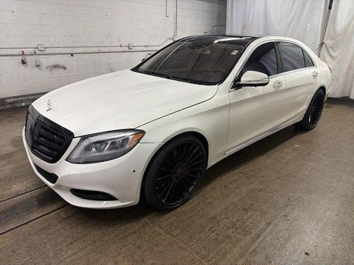 White 2015 Mercedes-Benz S-Class 4MATIC