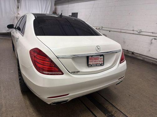 White 2015 Mercedes-Benz S-Class 4MATIC