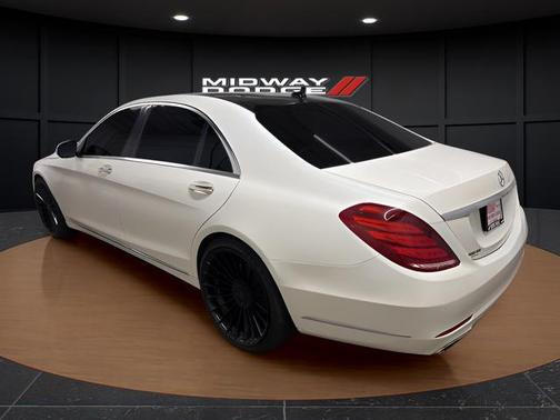 White 2015 Mercedes-Benz S-Class 4MATIC