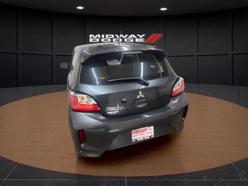 Jet Black Metallic 2024 Mitsubishi Mirage ES