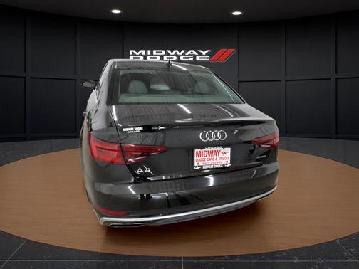 Brilliant Black 2019 Audi A4 2.0T Premium