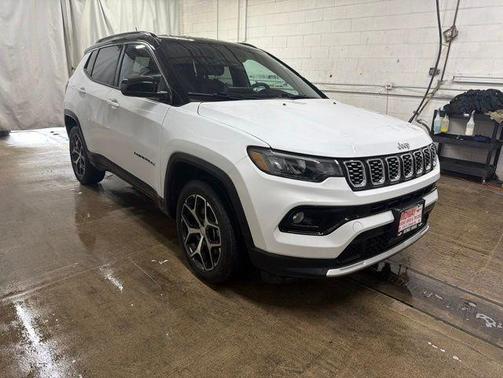 Bright White Clearcoat 2024 Jeep Compass Limited