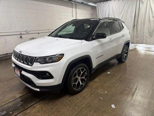 Bright White Clearcoat 2024 Jeep Compass Limited