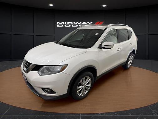 Glacier White 2016 Nissan Rogue S