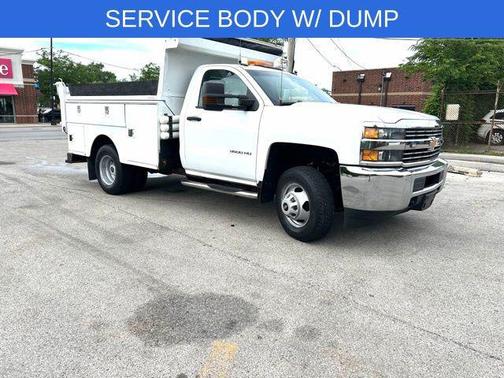 Summit White 2017 Chevrolet Silverado 3500 WT
