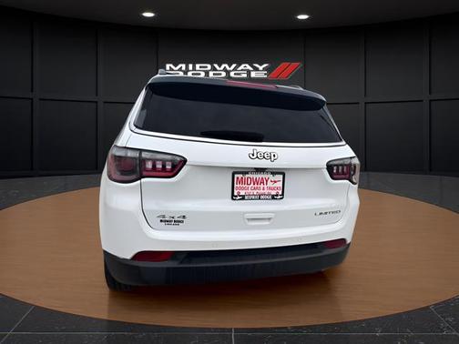 Bright White Clearcoat 2025 Jeep Compass Limited