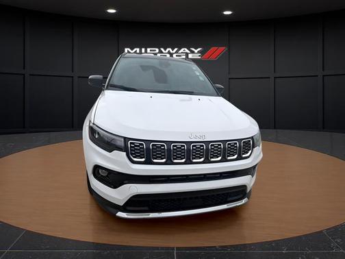 Bright White Clearcoat 2025 Jeep Compass Limited