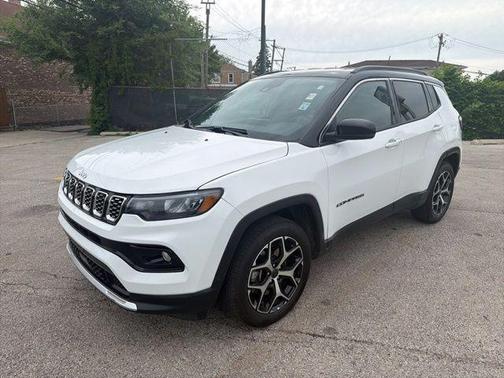 Bright White Clearcoat 2025 Jeep Compass Limited