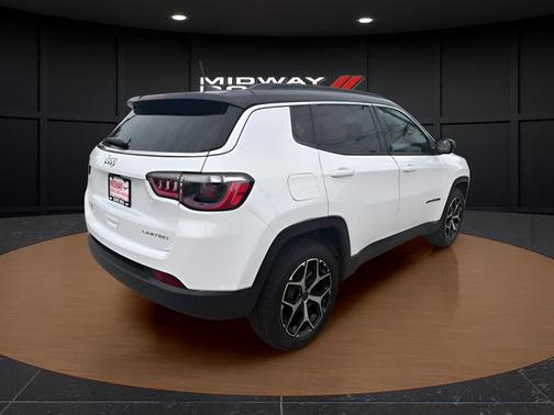 Bright White Clearcoat 2025 Jeep Compass Limited