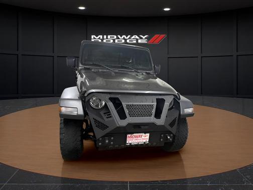 Granite Crystal Metallic Clearcoat 2018 Jeep Wrangler Unlimited Sport
