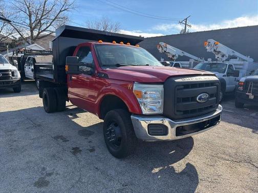 Vermillion Red 2011 Ford F-350 XL Truck