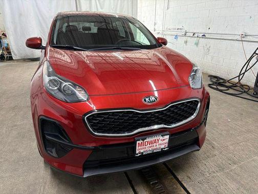 Hyper Red 2021 Kia Sportage LX