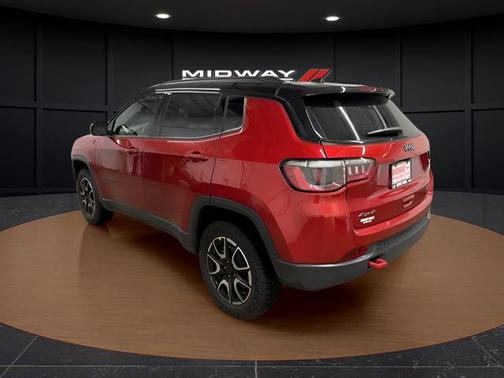 Red Hot Pearlcoat 2025 Jeep Compass Trailhawk