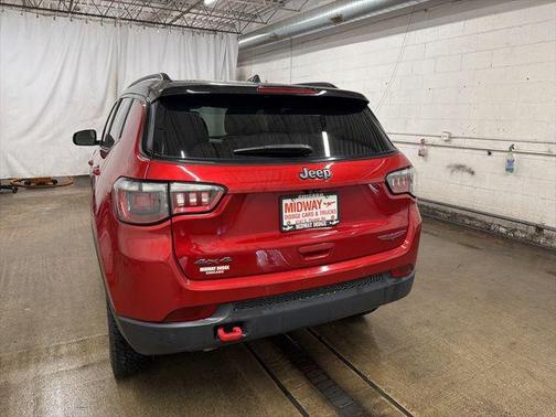 Red Hot Pearlcoat 2025 Jeep Compass Trailhawk