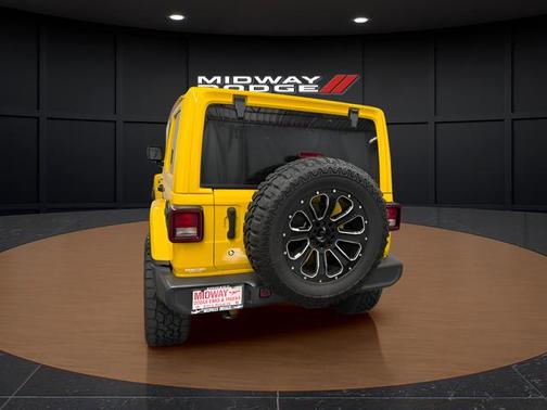 Baja Yellow Clearcoat 2019 Jeep Wrangler Unlimited Sahara