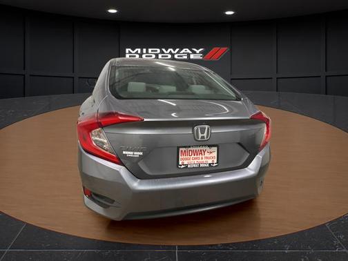 Modern Steel Metallic 2018 Honda Civic LX
