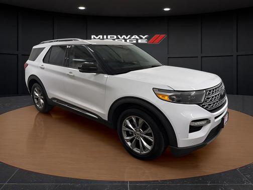 Oxford White 2021 Ford Explorer Limited