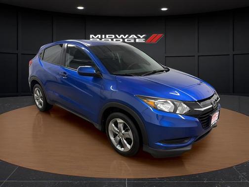 Aegean Blue Metallic 2018 Honda HR-V LX