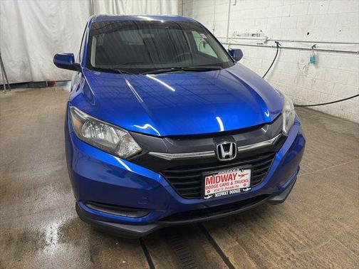 Aegean Blue Metallic 2018 Honda HR-V LX
