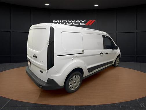 Frozen White 2017 Ford Transit Connect XLT