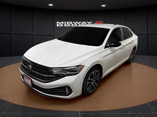 Pure White 2023 Volkswagen Jetta 1.5T Sport