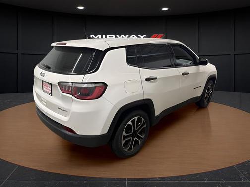 White Clearcoat 2020 Jeep Compass Sport