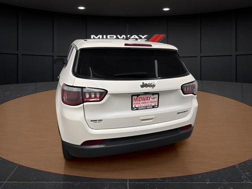 White Clearcoat 2020 Jeep Compass Sport