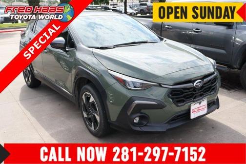 Alpine Green 2024 Subaru Crosstrek Limited