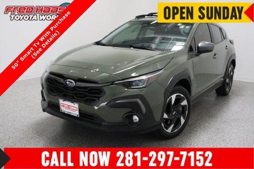 Alpine Green 2024 Subaru Crosstrek Limited
