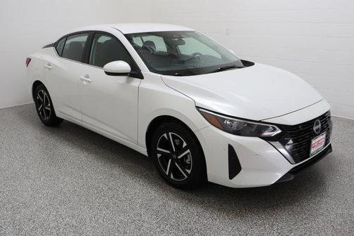 Aspen White 2024 Nissan Sentra SV