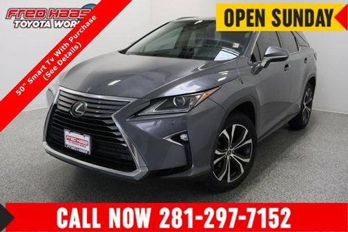 Nebula Gray Pearl 2018 Lexus RX 350L Luxury