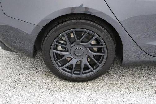 Gray 2025 Tesla Model 3 Long Range