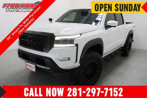 Glacier White 2023 Nissan Frontier PRO-4X