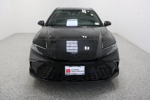 Midnight Black Metallic 2025 Toyota Camry XSE