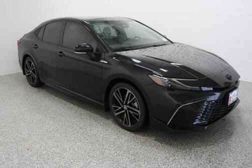 Midnight Black Metallic 2025 Toyota Camry XSE