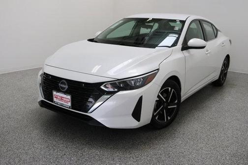 Aspen White 2024 Nissan Sentra SV