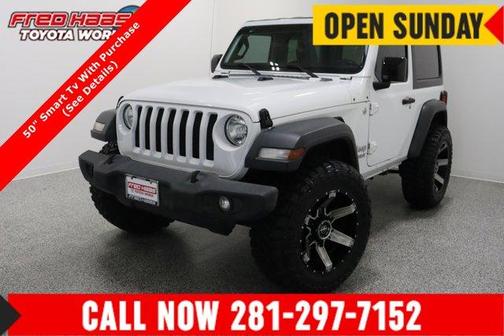 Bright White Clearcoat 2018 Jeep Wrangler Sport