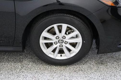 Midnight Black Metallic 2025 Toyota Camry LE