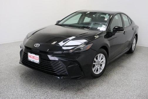 Midnight Black Metallic 2025 Toyota Camry LE