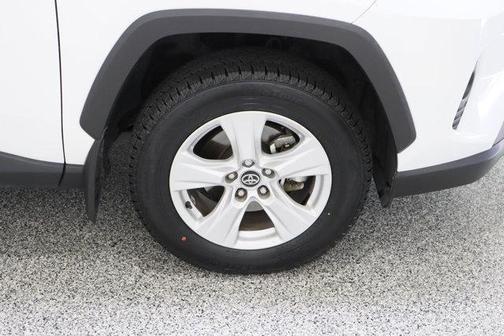 Super White 2021 Toyota RAV4 XLE