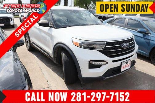 White 2020 Ford Explorer XLT