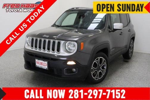 Granite Crystal Clearcoat Metallic 2016 Jeep Renegade Limited