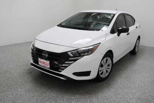 Cloud White 2025 Nissan Versa S