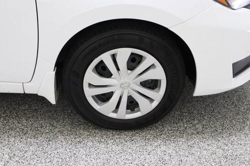 Cloud White 2025 Nissan Versa S