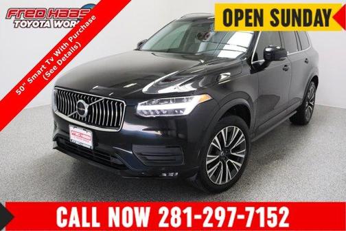 Onyx Black Metallic 2020 Volvo XC90 T6 Momentum 7 Passenger