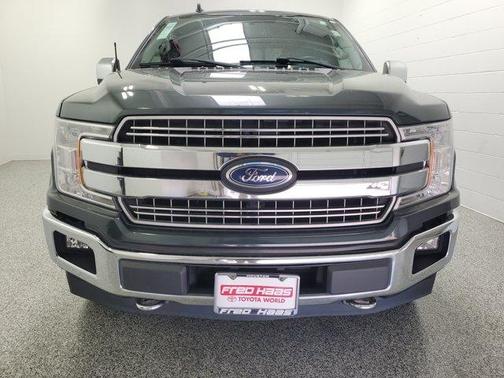 Gray 2018 Ford F-150 Lariat