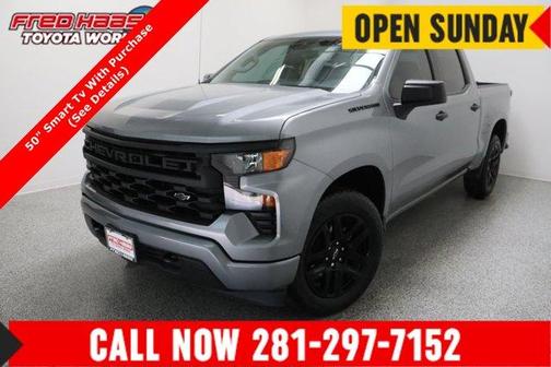 Sterling Gray Metallic 2023 Chevrolet Silverado 1500 Custom