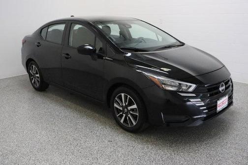 Black 2025 Nissan Versa 1.6 SV