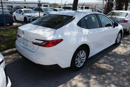 White 2025 Toyota Camry LE