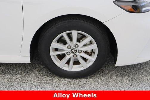 White 2025 Toyota Camry LE